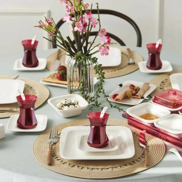 Set mëngjesi porcelani, 41 copë, Hermia, 153.09.01.0582