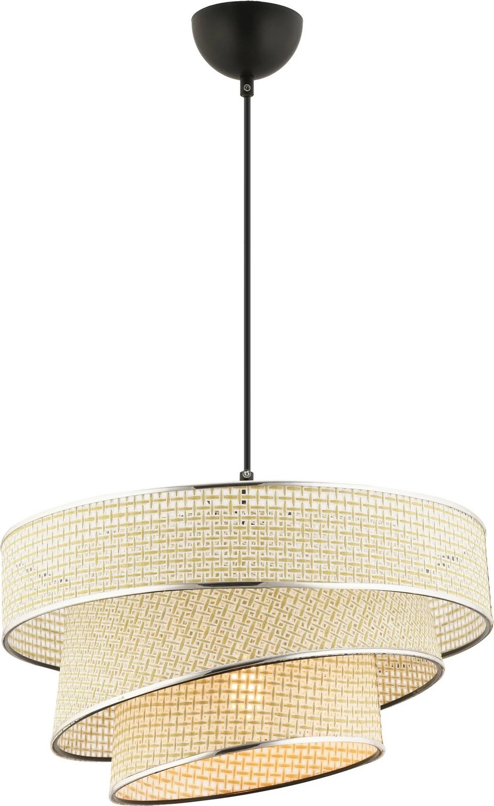 Llambë tavani Opviq Couper Hazeran, krem dhe argjend Llambë tavani Opviq Couper Hazeran, krem dhe argjend