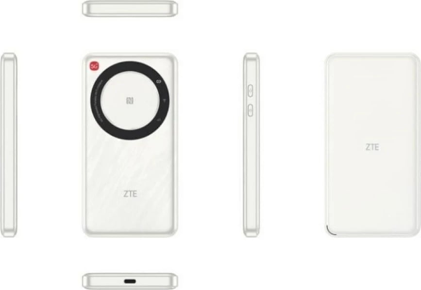 Router ZTE U30 Air, 5G, i bardhë