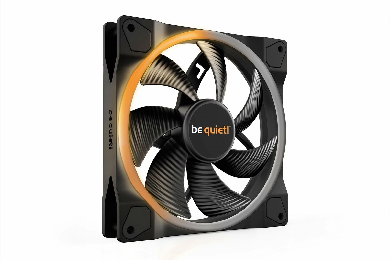 Ventilator kasë Be Quiet! Light Wings 140mm ARGB PWM, i zi
