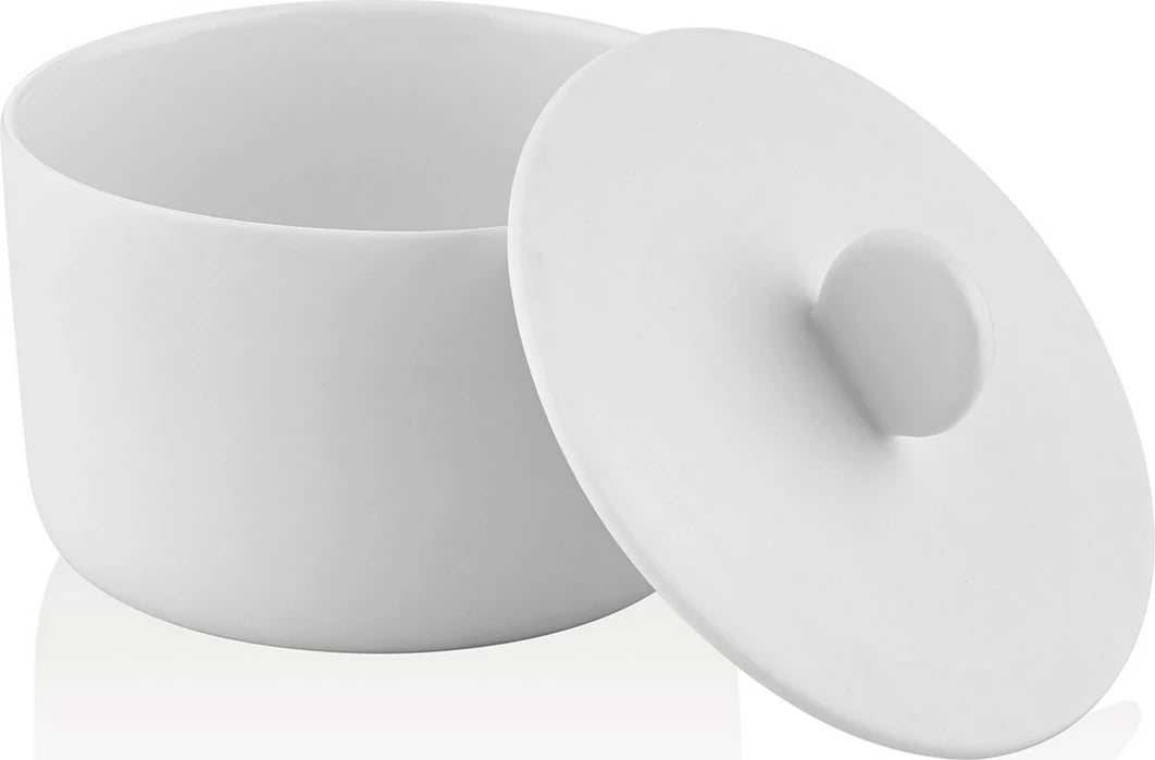 Enë sheqeri Hermia, porcelan, e bardhë, CTT0034