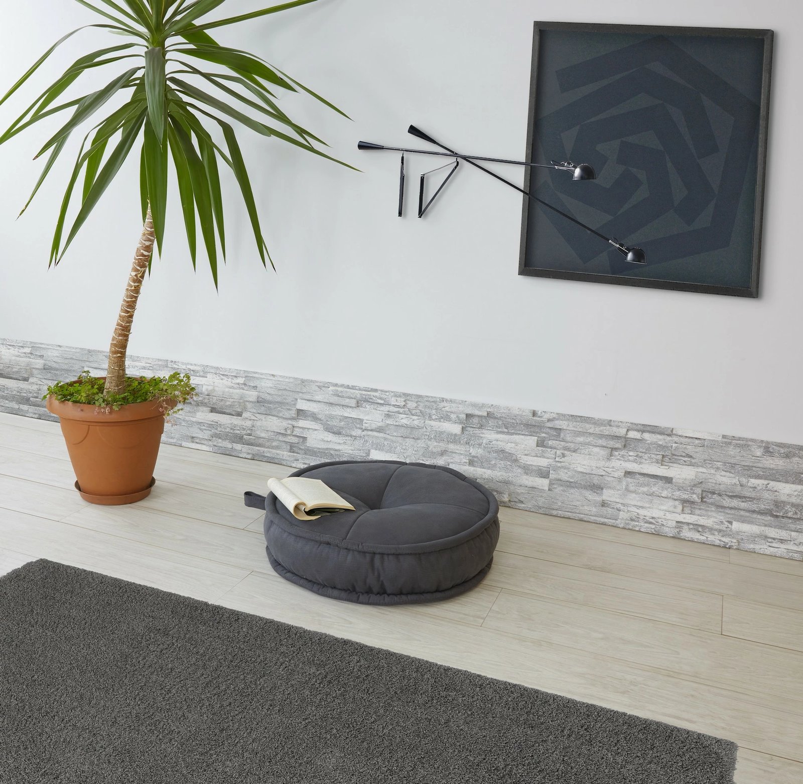 Jastëk dekorativ, ngjyrë gri, Skye Decor, Onna