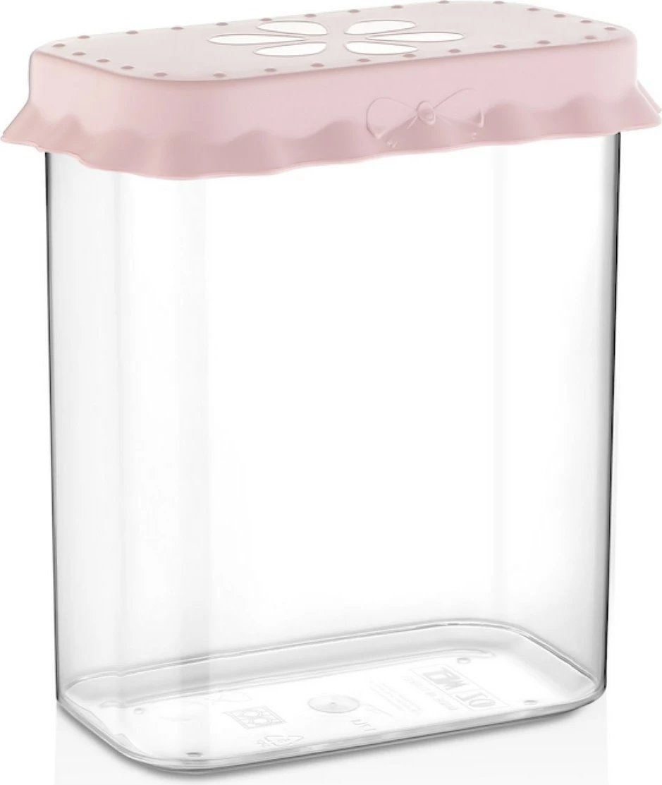 Kuti plastike për ruajtje, transparente, Hermia Concept, CLJPL01R17, 17.5x11.5x18.5cm (1 copë)