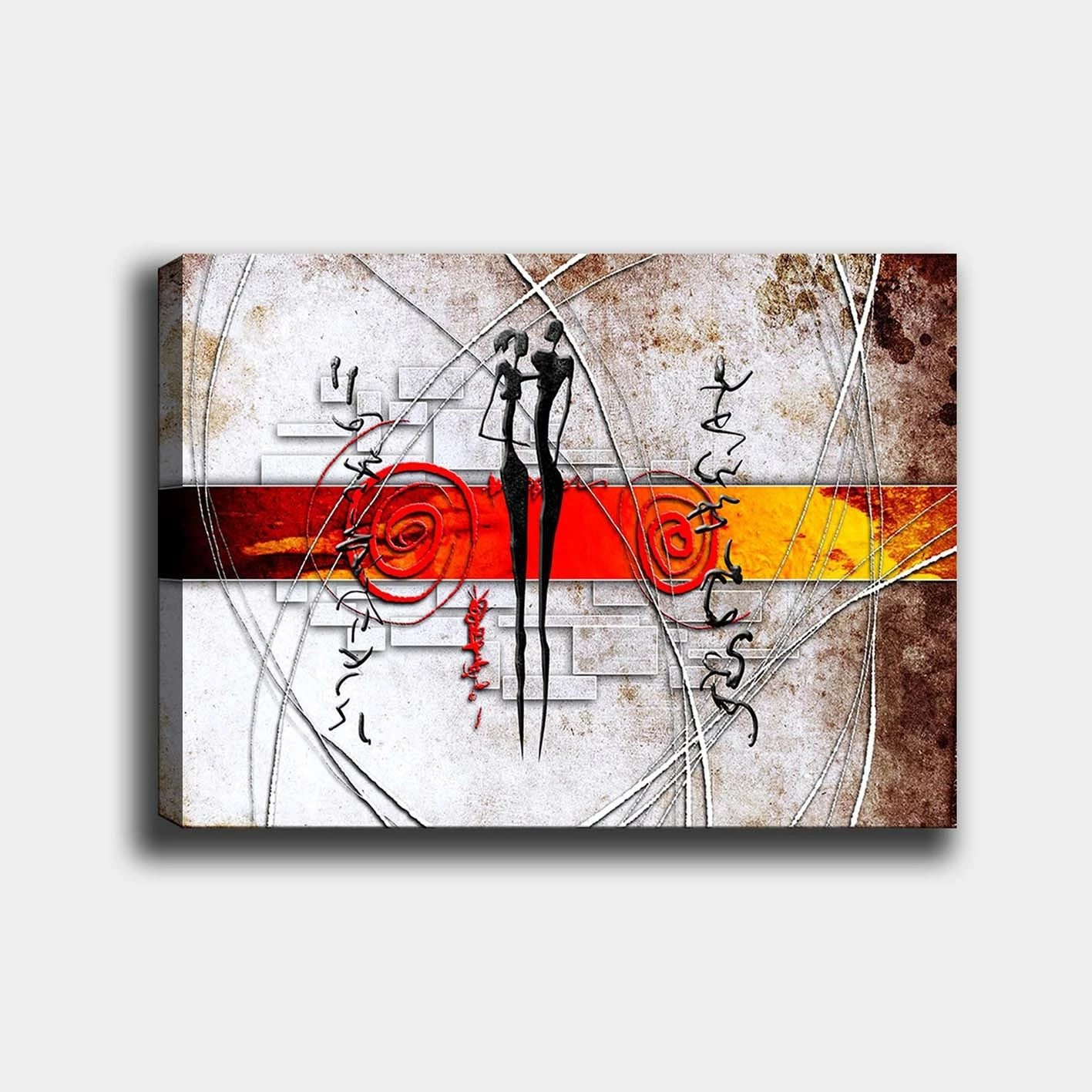 Pikturë dekorative në kanavacë, shumëngjyrëshe, 70x100cm, 1114209266_70100