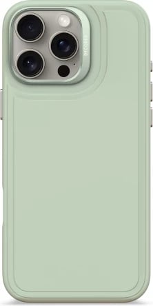 Mbështjellës Decoded AntiMicrobial Silicone Stacks me MagSafe për iPhone 16 Pro Max, Gjelbër