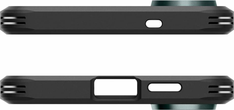 Mbështjellës Spigen Tough Armor MagSafe për Samsung Galaxy S25 Edge, Jeshil/Ezezë