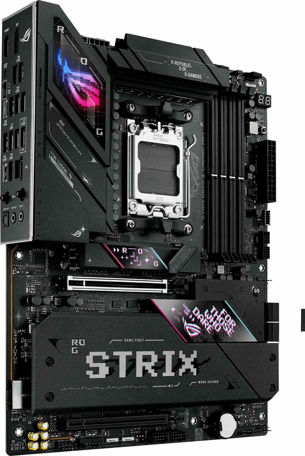 Pllakë amë ASUS ROG STRIX B850-E Gaming WIFI, AM5 Pllakë amë ASUS ROG STRIX B850-E Gaming WIFI, AM5