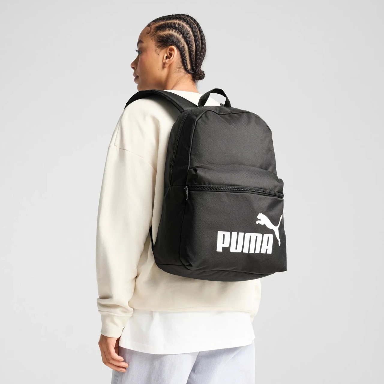 Çantë shpine Puma unisex, e zezë