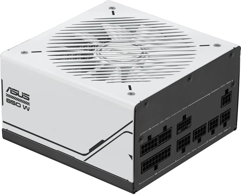 Njësi furnizimi me rrymë ASUS AP-850G, 850 W, ATX, E zezë, E bardhë