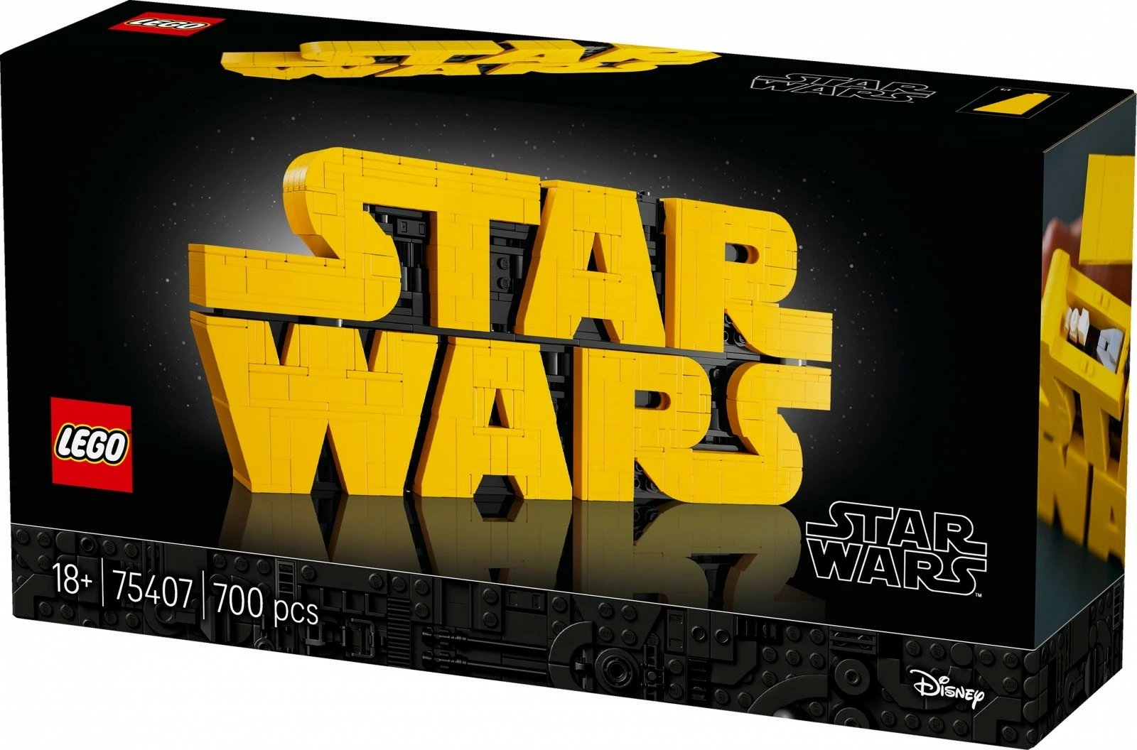 Set LEGO Star Wars 75407, 700 pjesë, logo 3D, e verdhë
