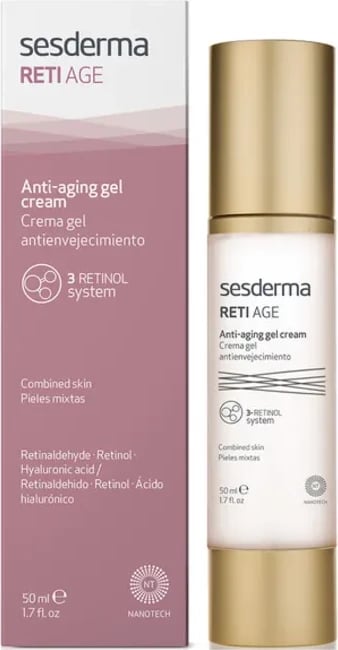 Krem xhel anti-moshë unisex Sesderma Reti Age 50ml
