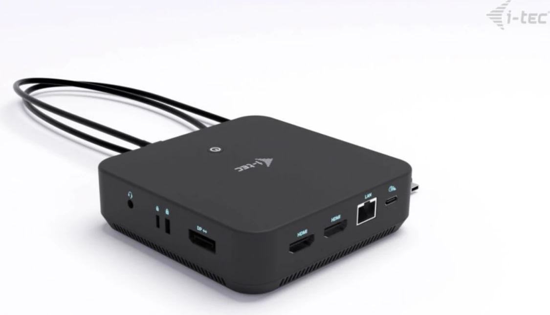 Stacion dokimi i-tec C31TRIVIDPRO100W me karikues universal 100W, i zi