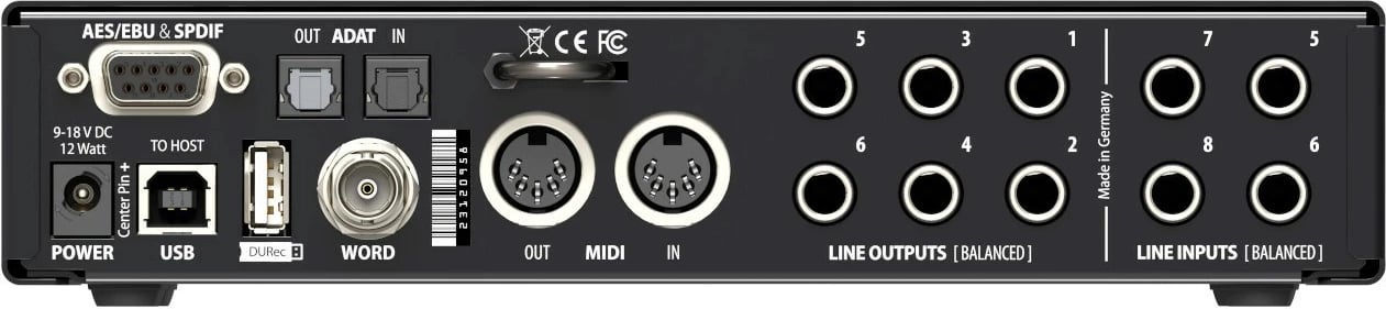 Interfejs audio RME Fireface UCX II, USB, argjendtë