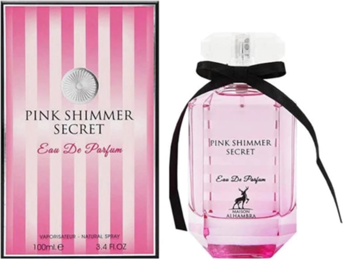 Eau de Parfum unisex Maison Alhambra Pink Shimmer Secret 100ml