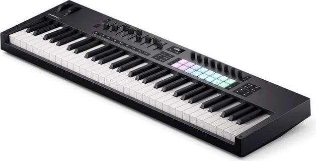 Tastierë MIDI Novation Launchkey 61 MK4, 61 taste, e bardhë