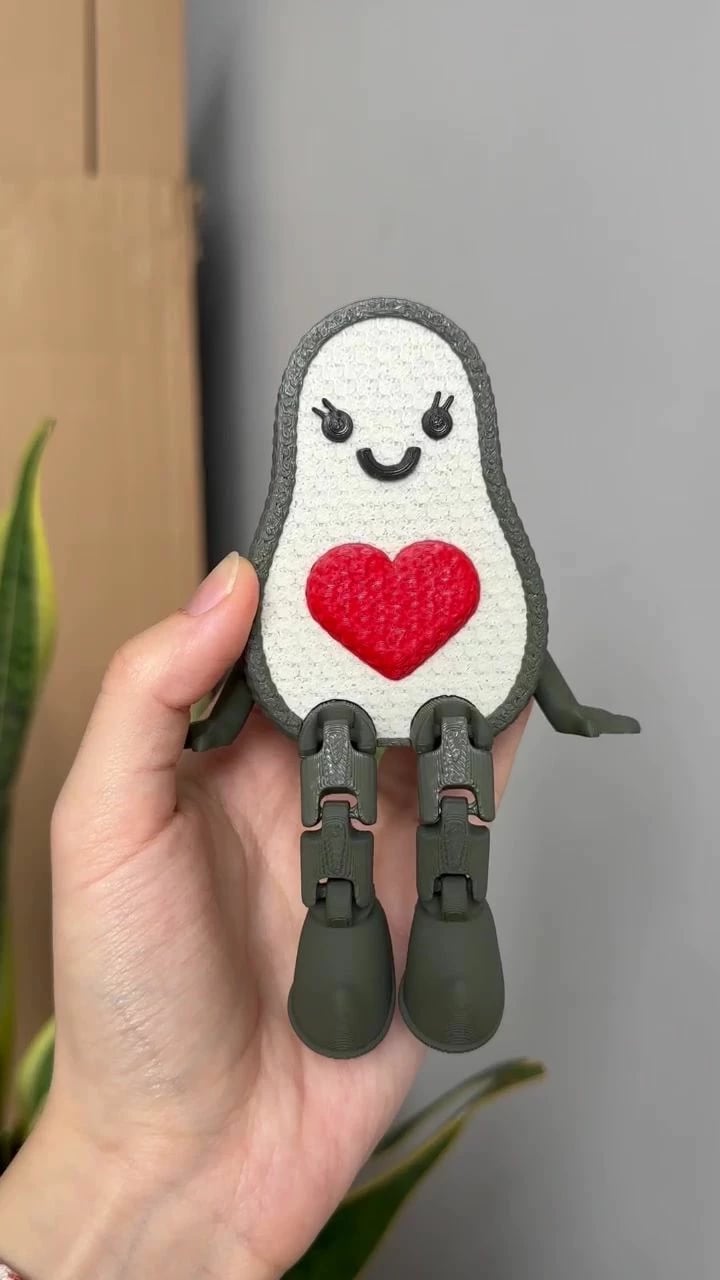 Set zbukurimesh (2 copë), Cutie Avocado, Evila Originals