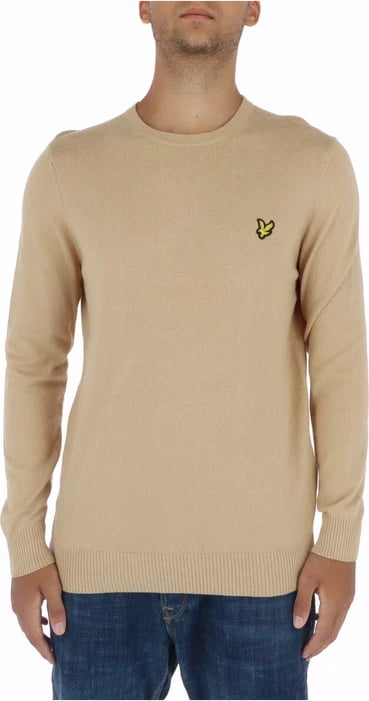 Xhemper për meshkuj Lyle & Scott, krem