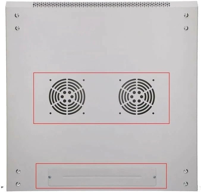 Kasë muri Extralink EX.12981, 12U, 600x600, metalike, Gri