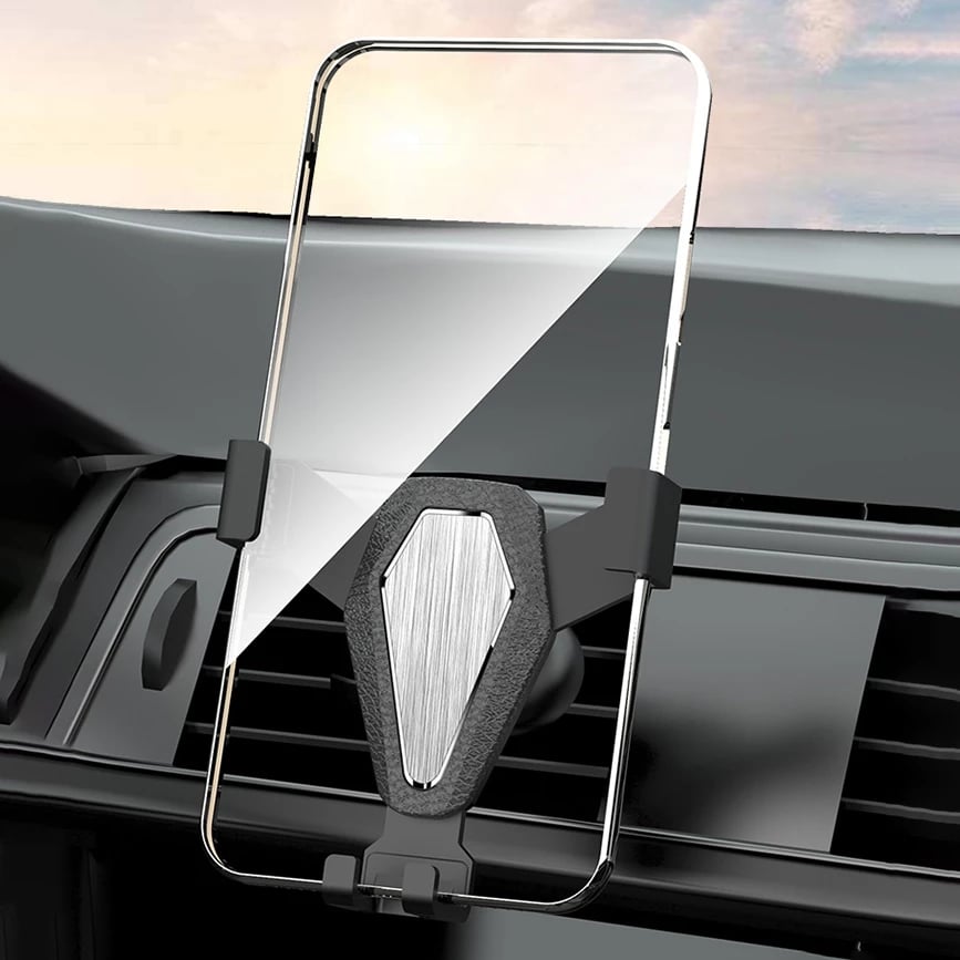 Mbështjellës graviteti për celular Hurtel YC07, për makinë, argjend
