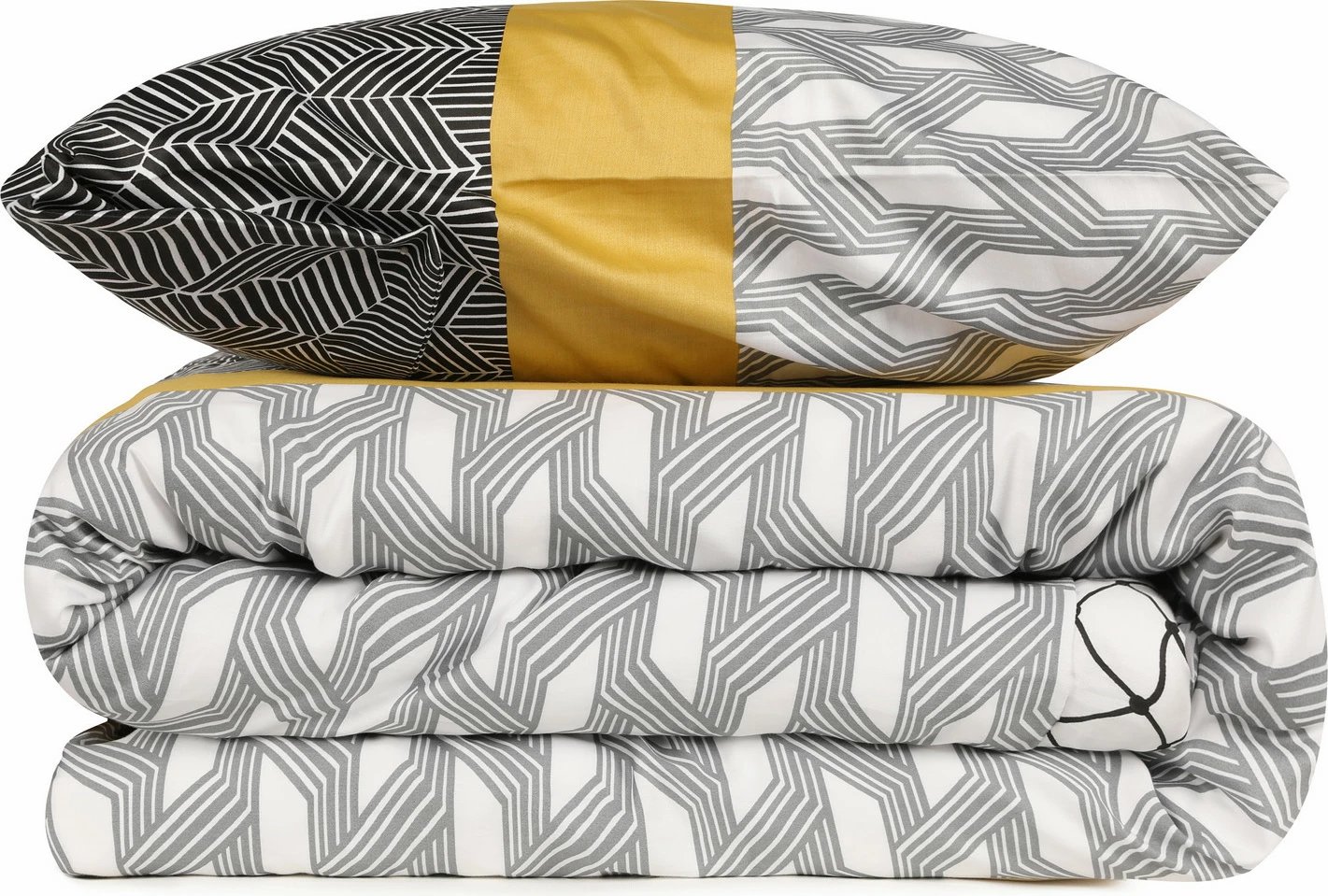 Set mbulesë për jorgan dopio satin Veneto, ngjyrë zezë, bardhë, portokalli Set mbulesë për jorgan dopio satin Veneto, ngjyrë zezë, bardhë, portokalli