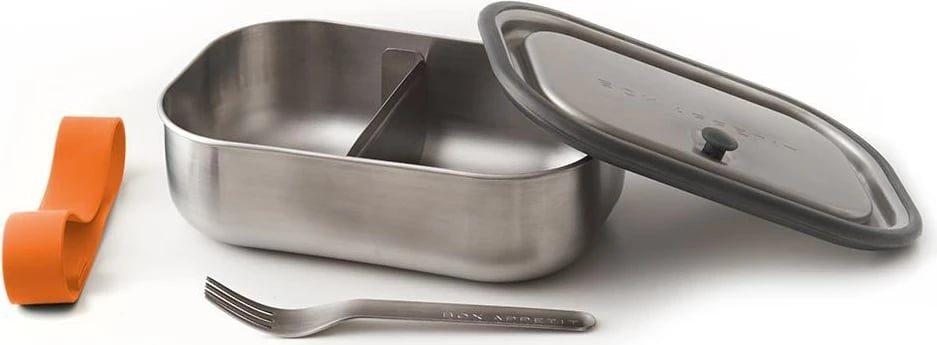 Kuti ushqimi BLACK+BLUM BAM-SS-L003, çelik inox, silikon, portokalli