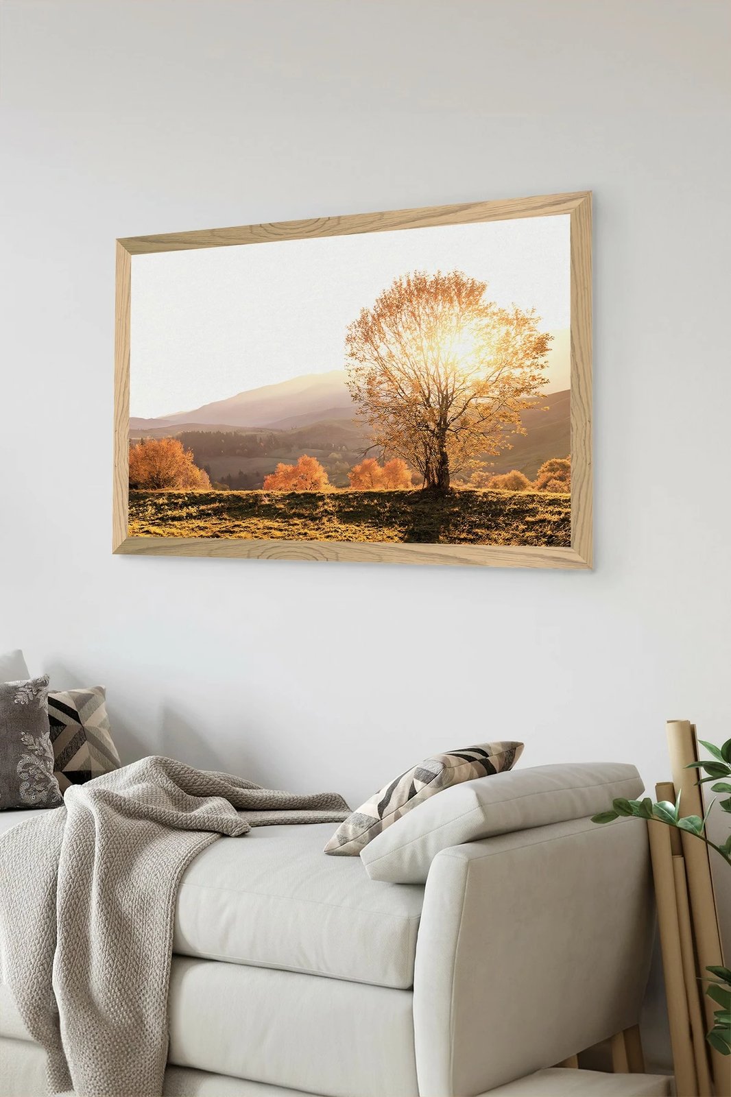 Pikturë dekorative, Wallity, Tekhammdf48, shumëngjyrëshe, 33x48cm