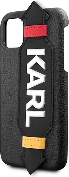 Mbështjellës Karl Lagerfeld Strap për iPhone 11 Pro 5.8", i zi