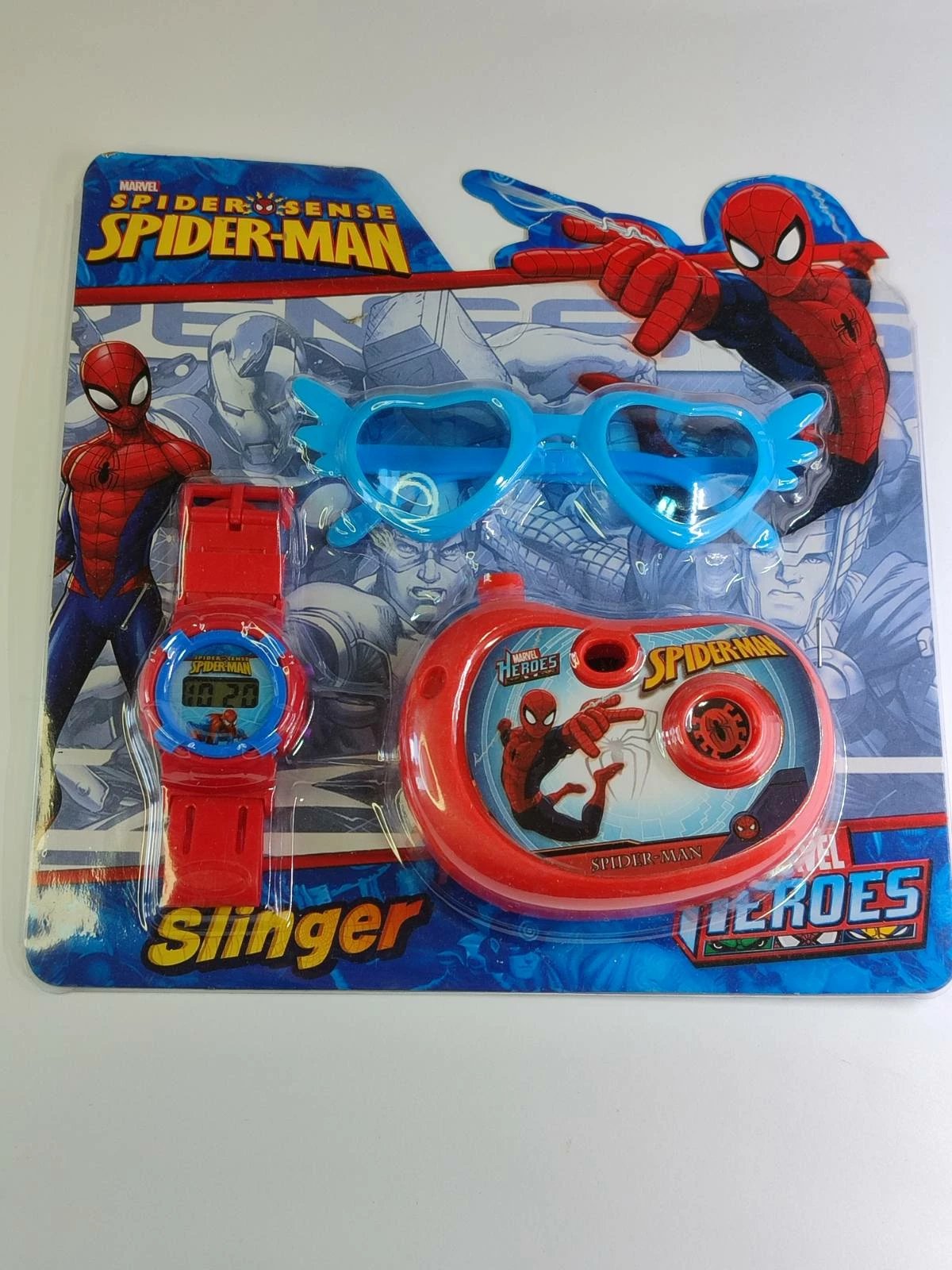 Orë dore,syze dhe një lodër, Spiderman