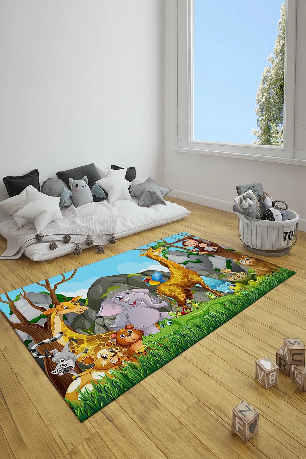 Qilim për fëmijë, shumëngjyrësh, 80x150cm, Conceptum Hypnose CT-3004