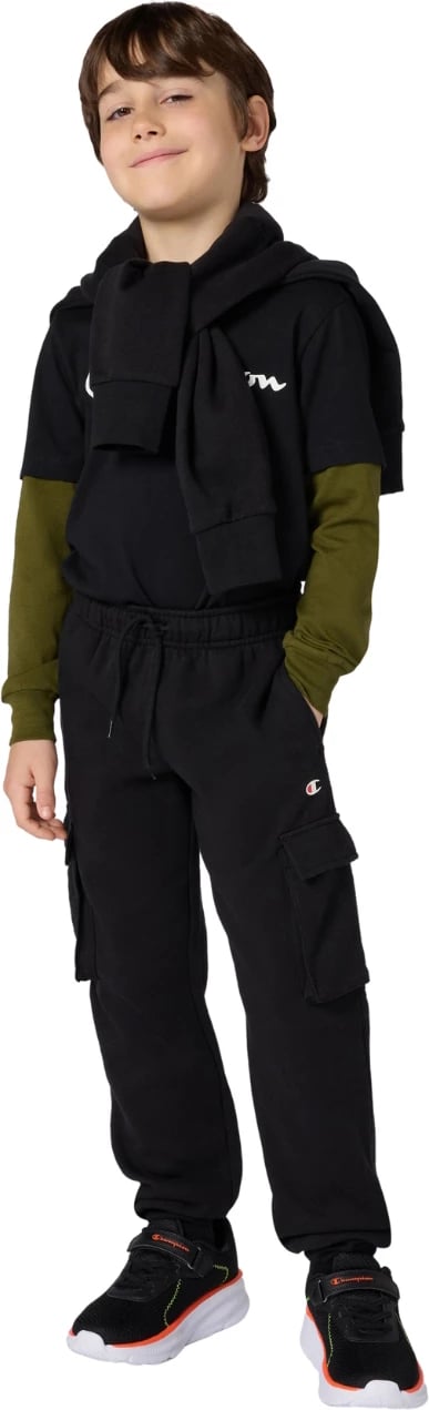 Pantallona sportive për fëmijë Champion, të zeza