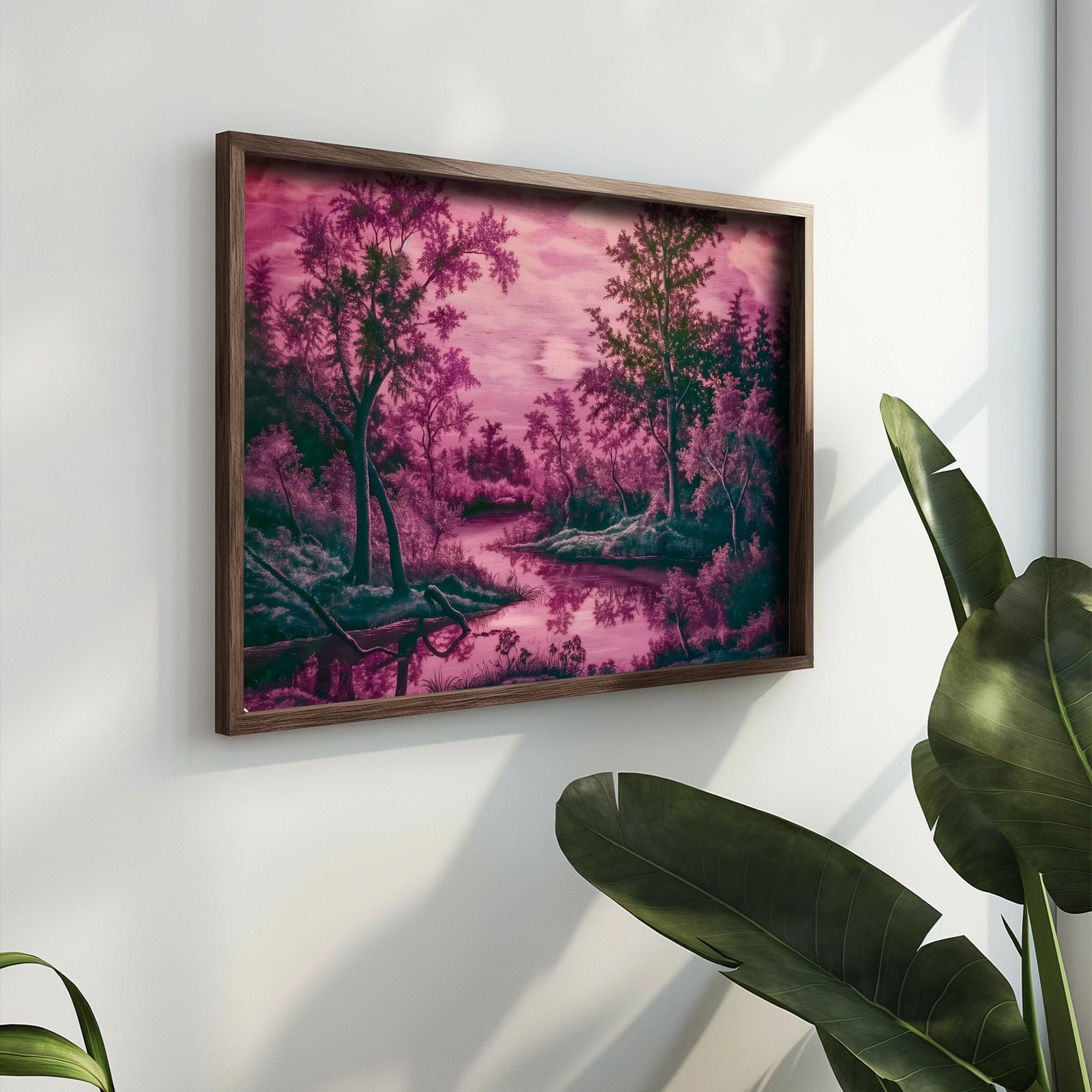 Pikturë dekorative me kornizë, MDF, Wallity, GE189-L