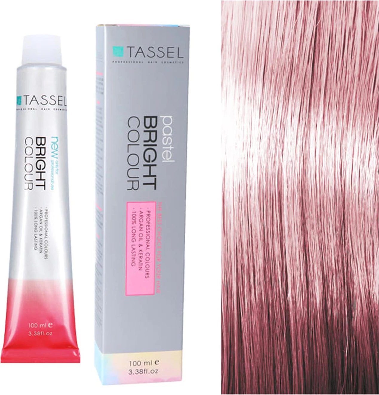 Bojë për flokë Eurostil Right Colour N0,8 unisex Rosa Pastel 1 copë