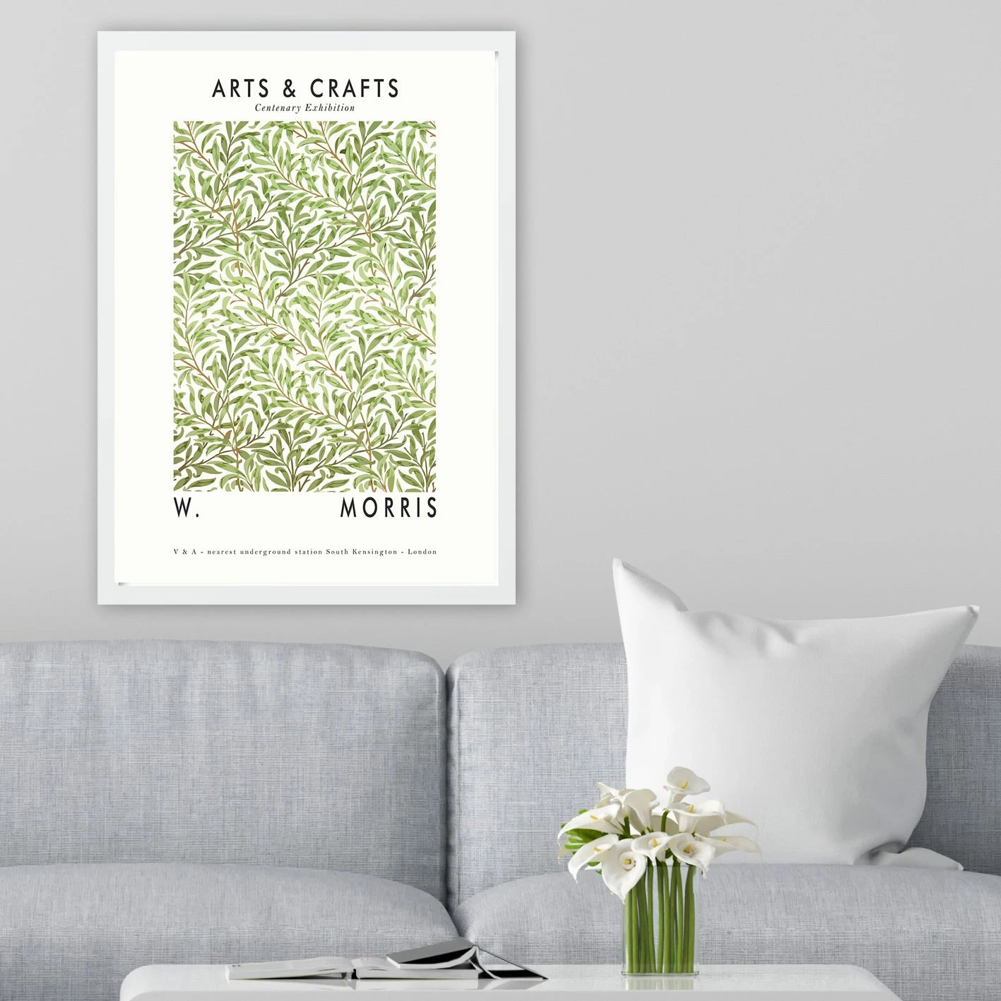 Pikturë dekorative me kornizë, shumëngjyrëshe, Wallity, BC7436502338335-5575