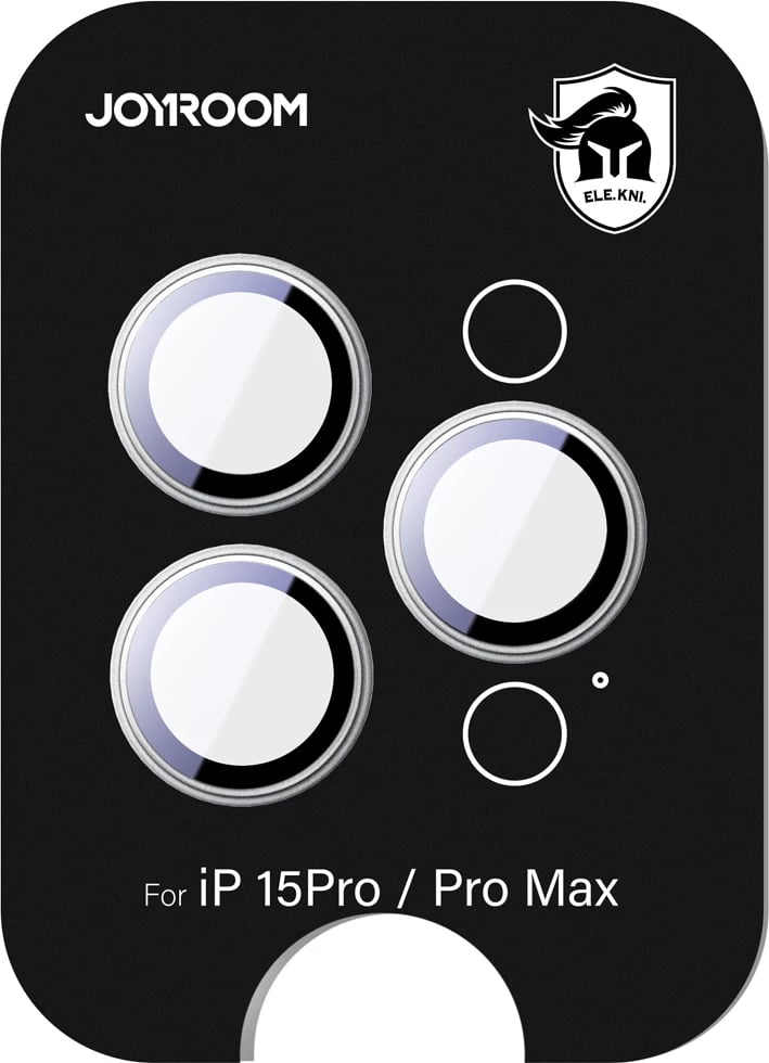 Xham mbrojtës për kamera Joyroom JR-MFY0254, për iPhone 15 Pro/Pro Max, Titanium