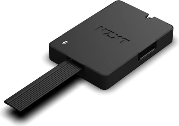 Kontroller RGB & ventilatorë, NZXT, AC-CRFR1-B1 (ACCRFR1B1), 3 kanale për PWM dhe 2 kanale RGB, i zi