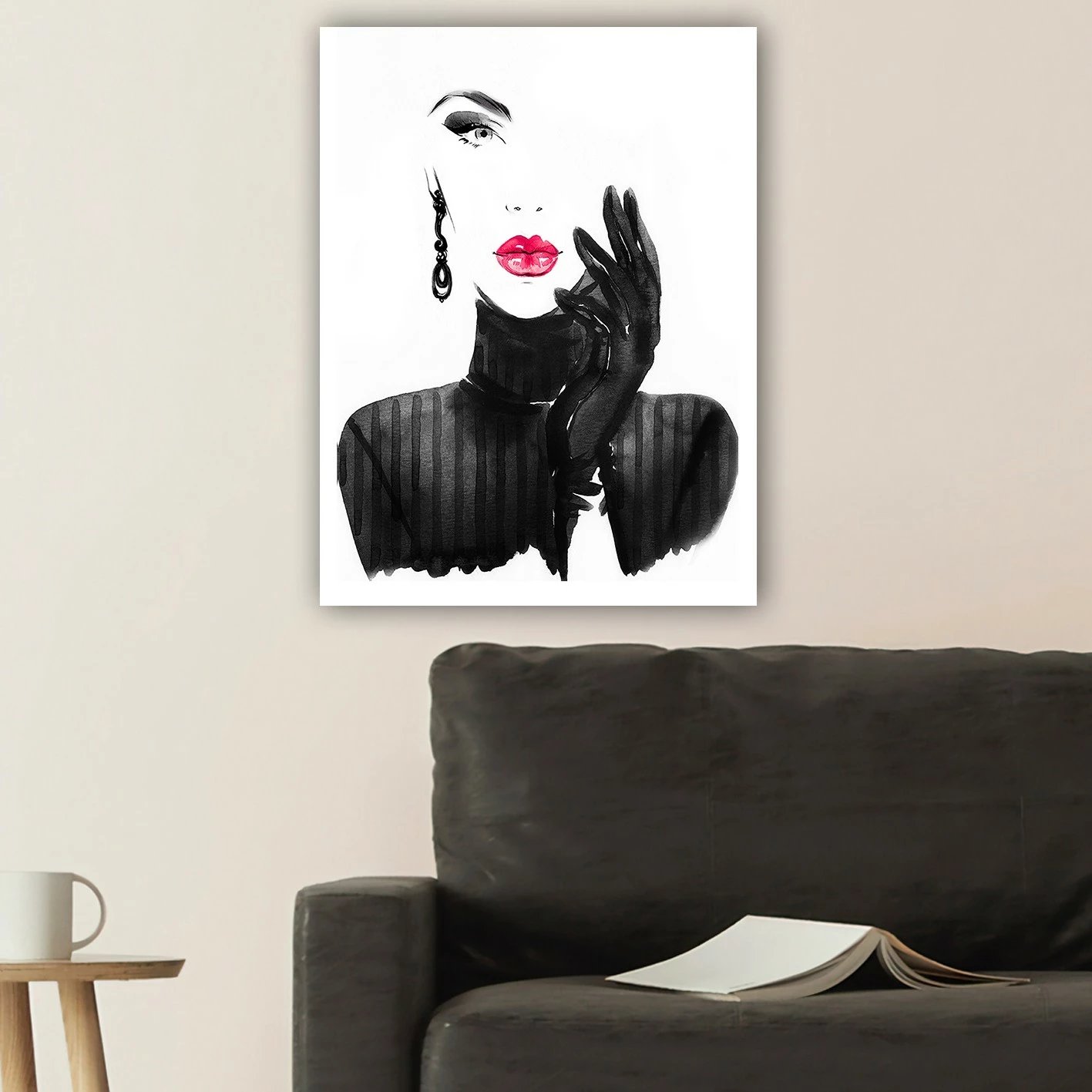 Pikturë dekorative në kanavacë, shumëngjyrëshe, 70x100cm, 460140547_70100