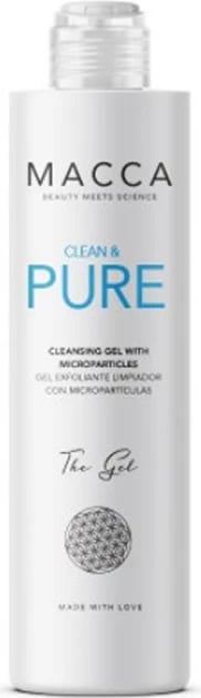Xhel pastrues unisex MACCA Clean & Pure me mikropartikula, 200ml