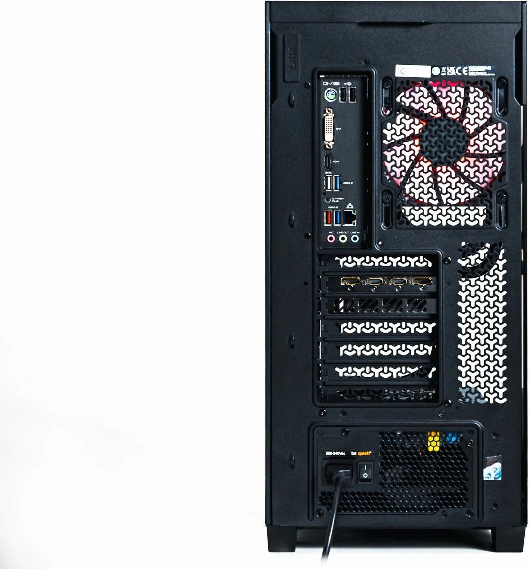 Kasë gaming OPTIMUS E-Sport GA520T-CR7, AMD Ryzen 7 5800X, 16 GB RAM, 1 TB SSD, GeForce RTX 4060, E zezë