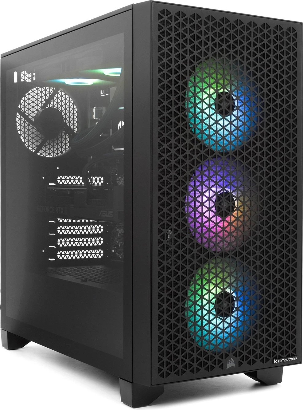 Kompjuter Infinity Ultimate R750, Ryzen 7, RTX 4070 Super, 64GB RAM Memorje, 2TB+4TB, e zezë