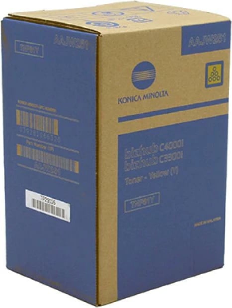 Toner Konica Minolta TNP-81 (AAJW251), rendiment 9000 fq., e verdhë