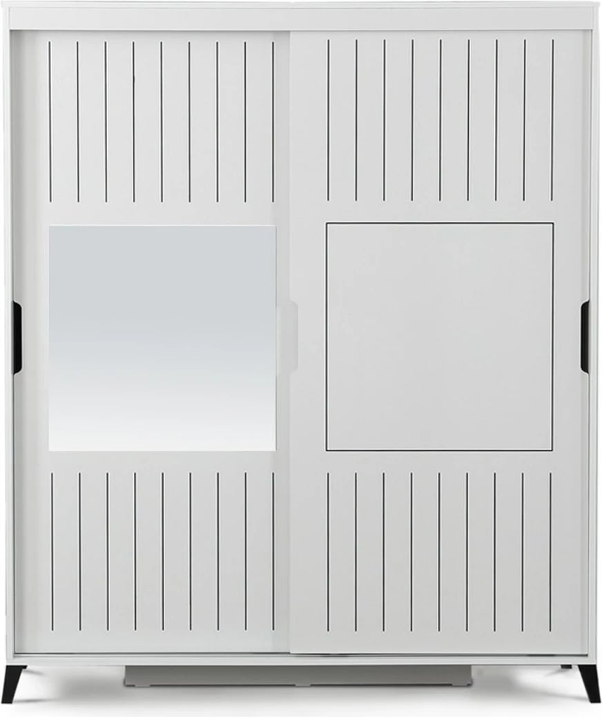 Dollap i bardhë Skye Decor, Pasific Home Fuga 190, me pasqyrë