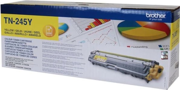 Toner, Brother TN-245Y 2,300 faqe, verdhë