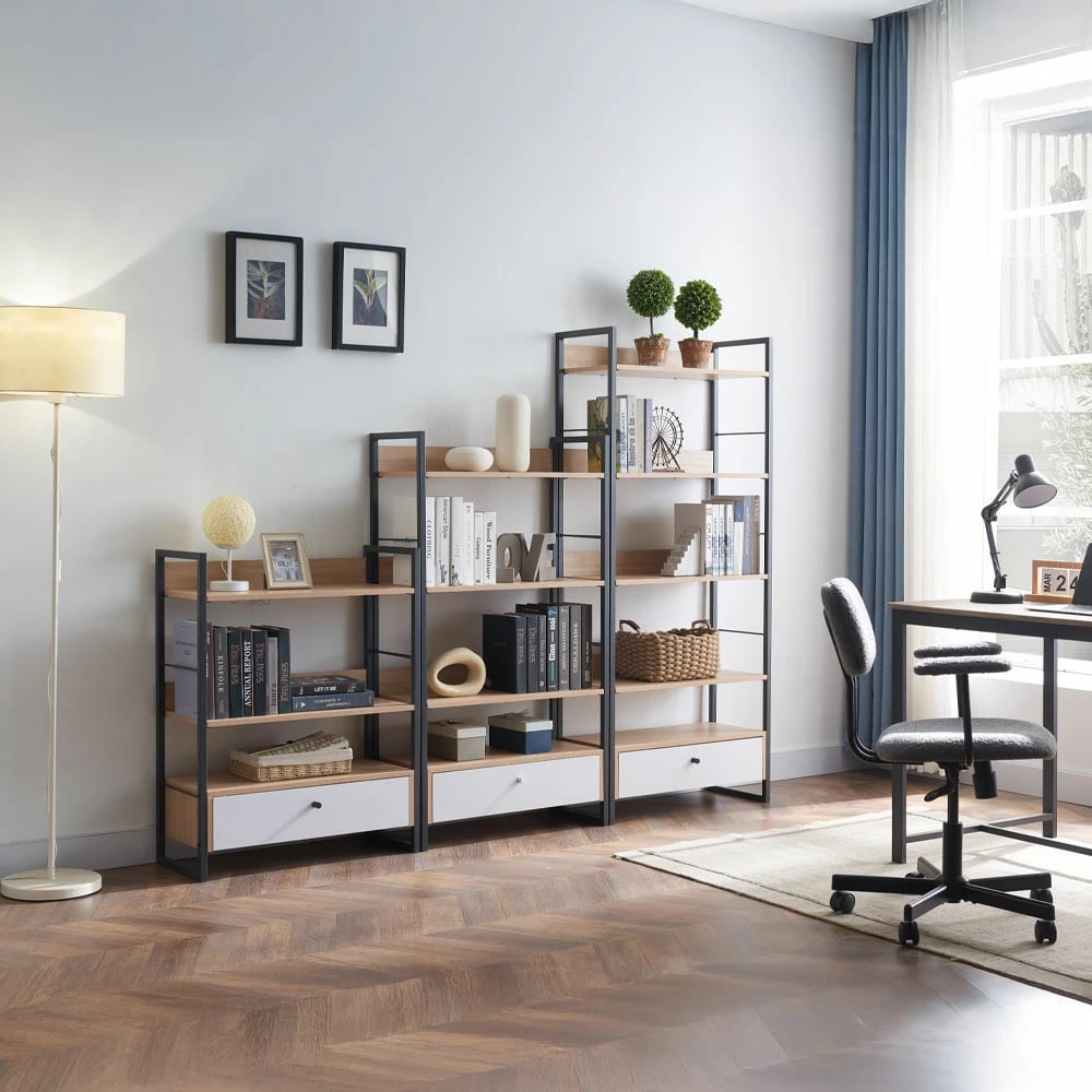 Raft librash Trilogy, natyral e zi, 70x30x125