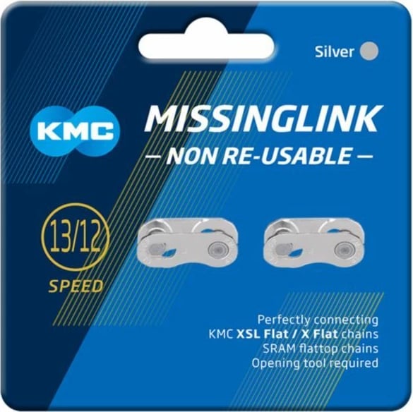 aksesor biçiklete KMC, argjendtë