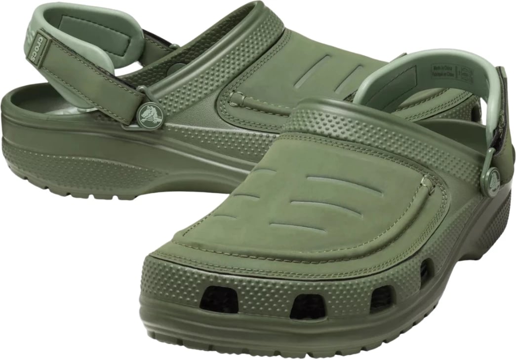 Clogs për meshkuj Crocs, të gjelbra