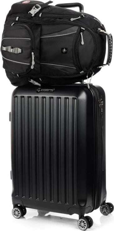Çantë shpine Swissbags, unisex, e zezë