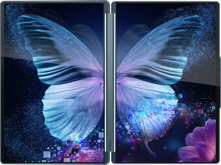 Laptop Lenovo Yoga Book 9 14IAH10, Intel Core Ultra 7 255H, 14", 32 GB RAM, 1 TB SSD, OLED Touchscreen, Teal