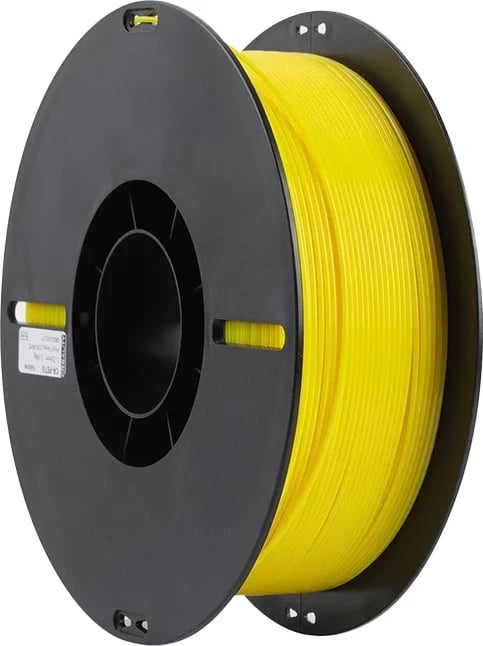 Filament PETG, Creality, CR-PETG 3301030033, 1.75 mm, 1 kg, temperaturë shtypjeje 230-250°C, verdhë