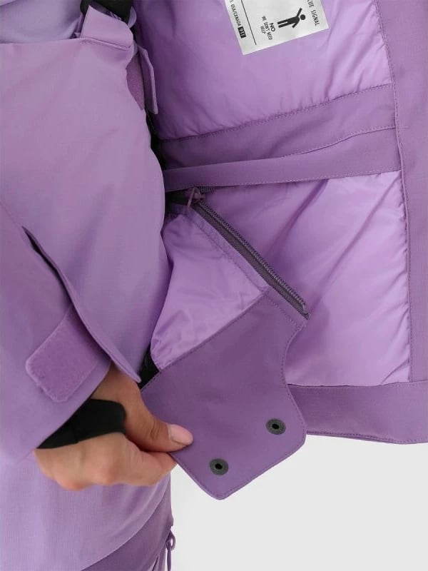 Jakne skijimi për femra 4F, e kaltërt