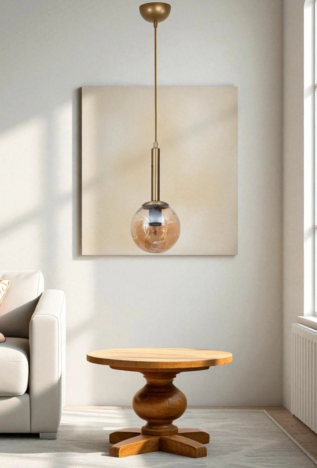 Llambë tavani Opviq, ngjyrë mjaltë dhe ar, 9056-1